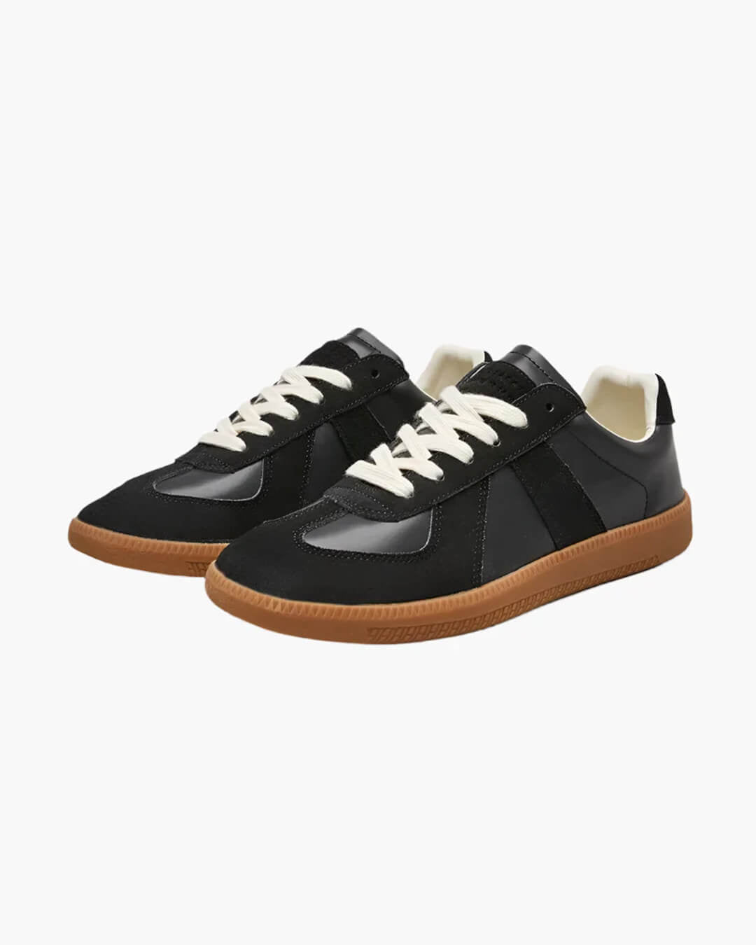Aediva – Robuste Retro-Leinen-Sneaker, niedriger Schaft
