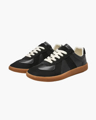 Aediva – Robuste Retro-Leinen-Sneaker, niedriger Schaft