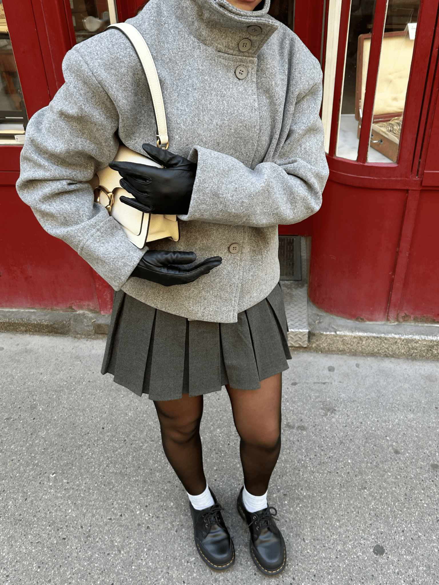 Elegante Jacke mit Stehkragen