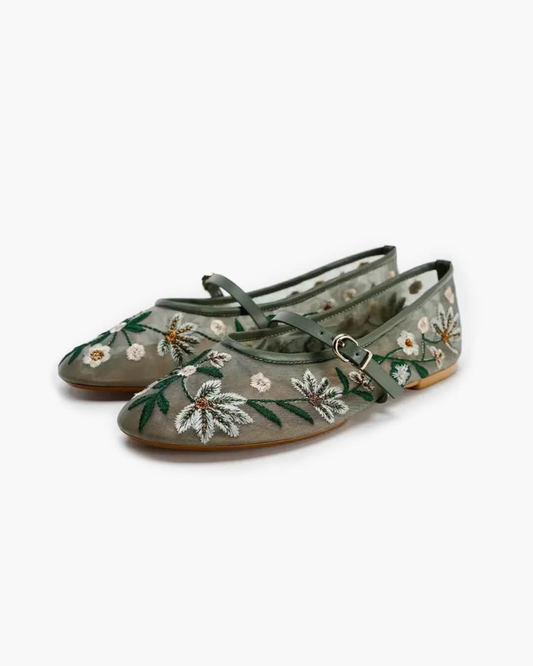 Kate – bestickte Ballerinas