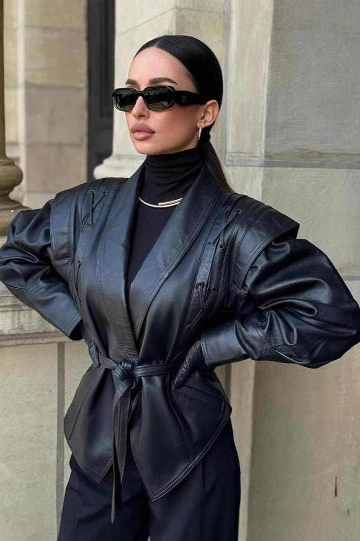 Kaye – Kunstlederjacke