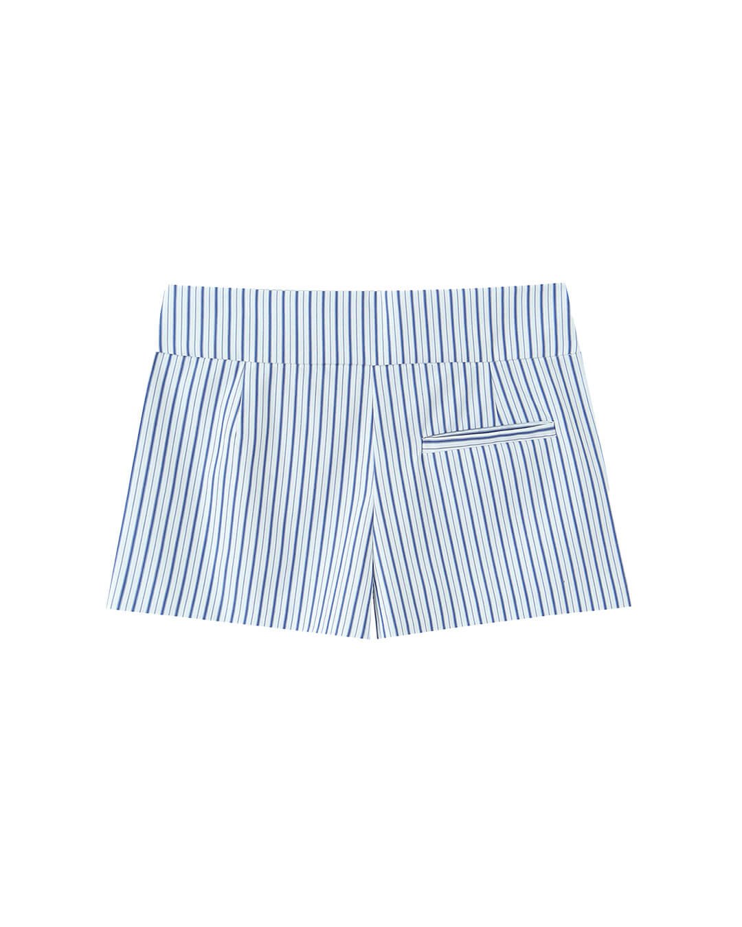 OLANE Lily Striped Halter Mini Skirt Set Set (Top+Shorts)SWomen's Sets