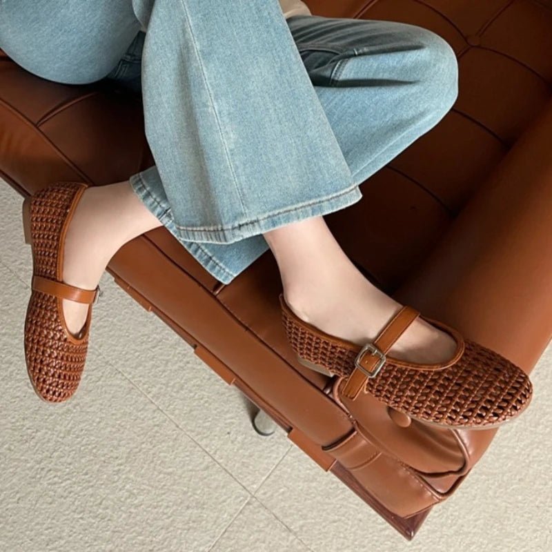 Luana – Mesh Ballerina-Pumps