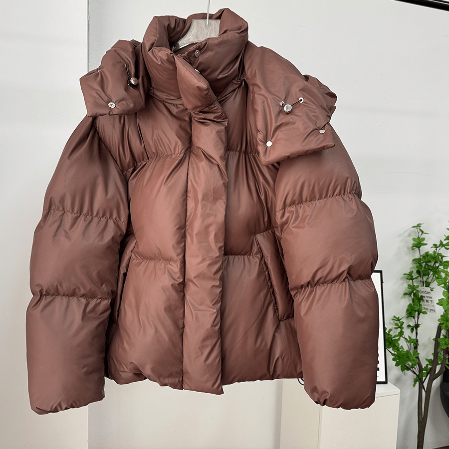 OLANE Nadia Puffer Jacket BrownSWomen's Coats & Jackets