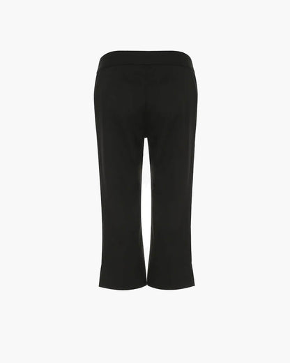 OLANE Stretchable Black Capri Pants SWomen's Bottoms