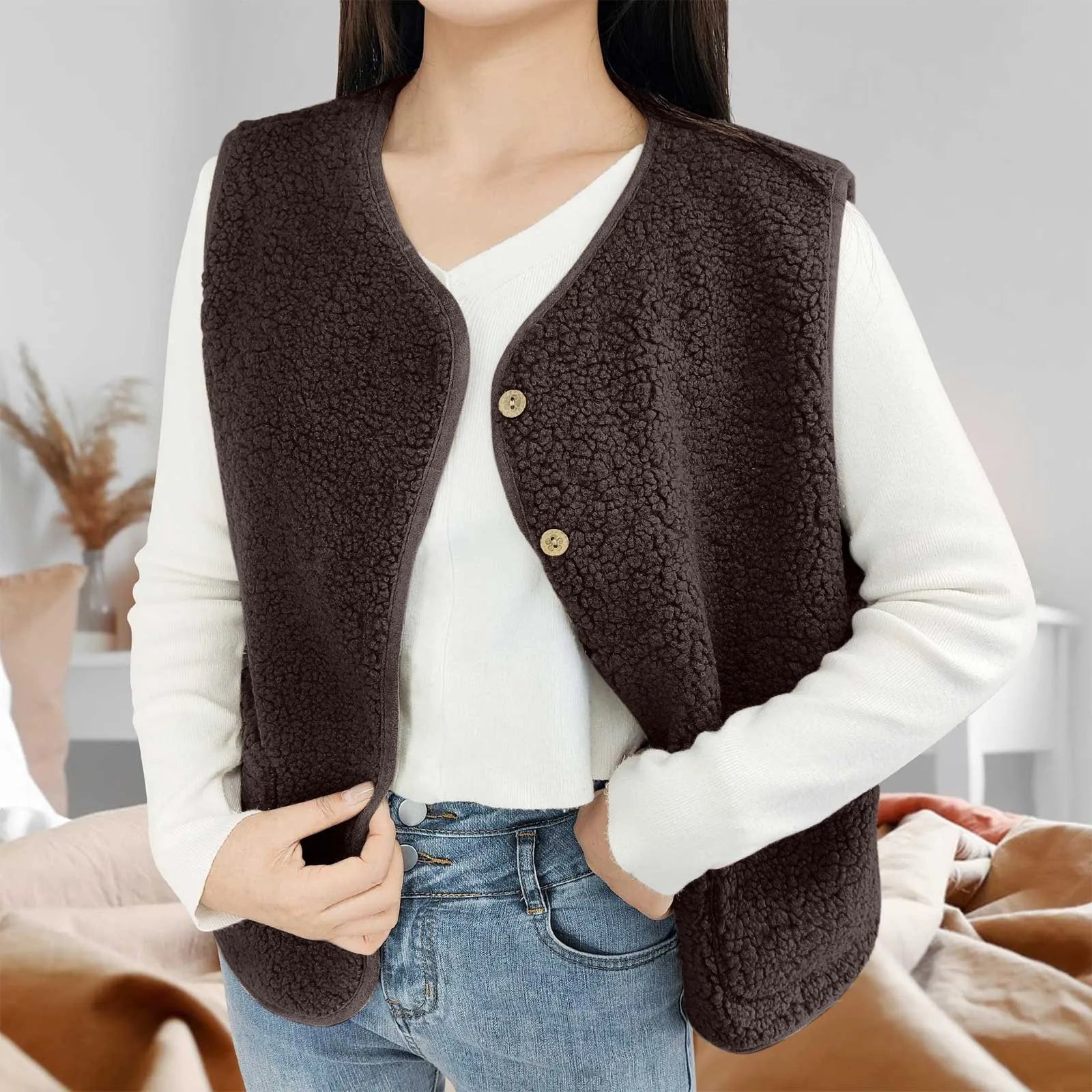 Ahla – Teddy-Fleece-Weste