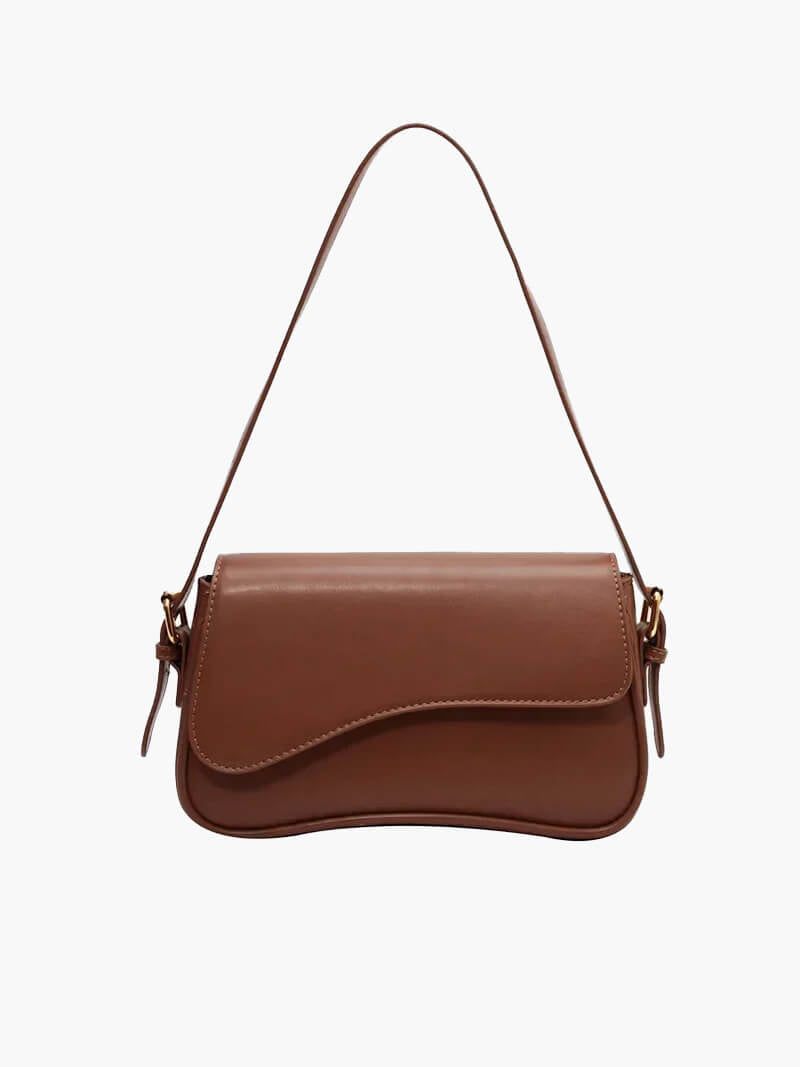 Veganer Leder Schulter-Sattelbag