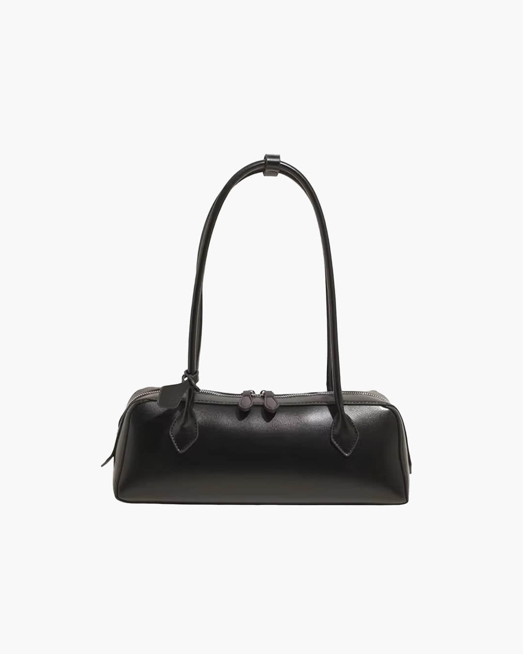 Vintage-Baguette-Tasche aus Kunstleder