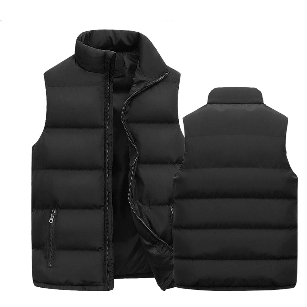 OLANE Waterproof Puffer Vest Jacket BlackMMen's Coats & Jackets