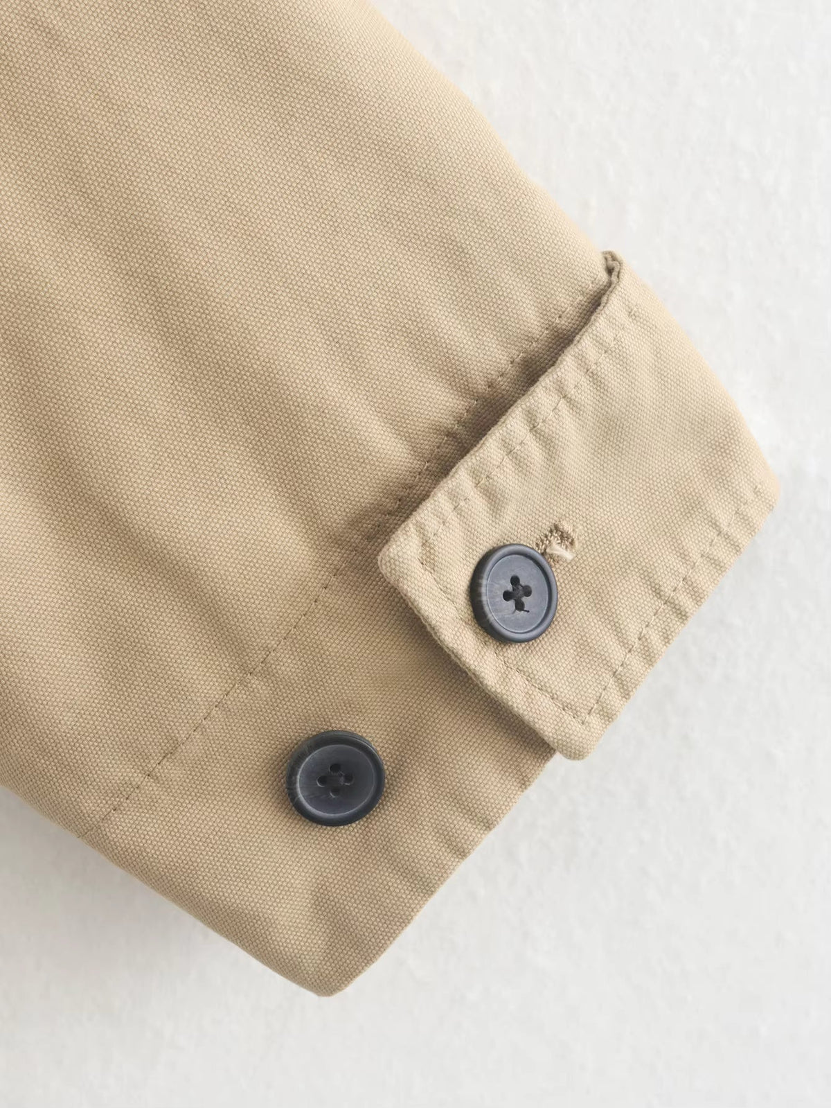 Vintage Long Utility Canvas Jacket