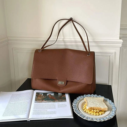 Stylish Chevron Leather Crossbody Bag