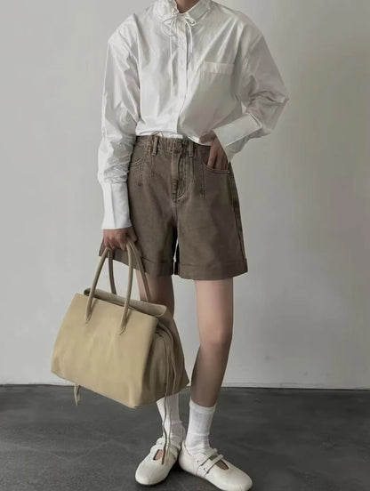 Amelie Schultertasche mit mehreren Fächern