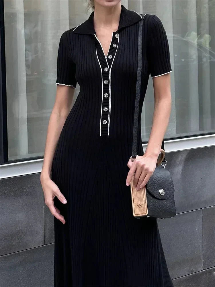 Lumi Tricot Knit Dress
