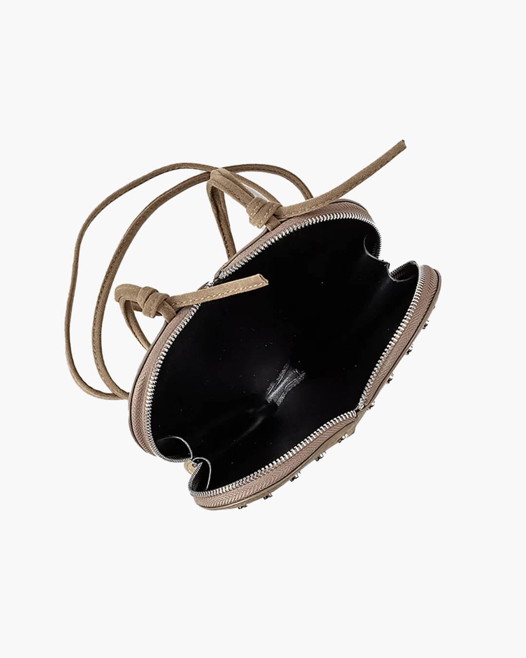 Vintage-Umlege-Tasche aus Kunstwildleder als Umhängetasche
