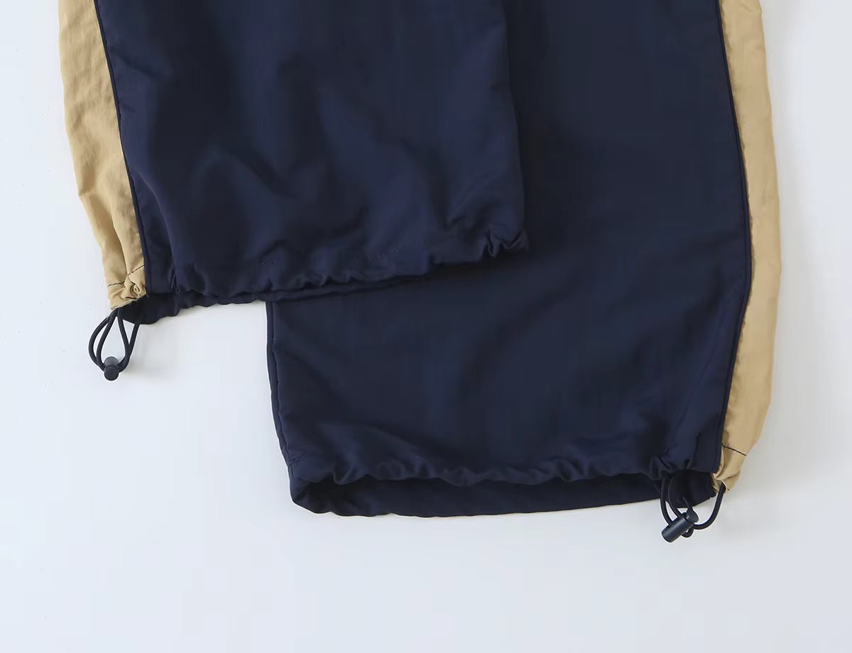 Carla Patchwork Nylon Trainingsanzug