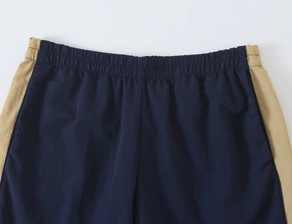 Carla Patchwork Nylon Trainingsanzug
