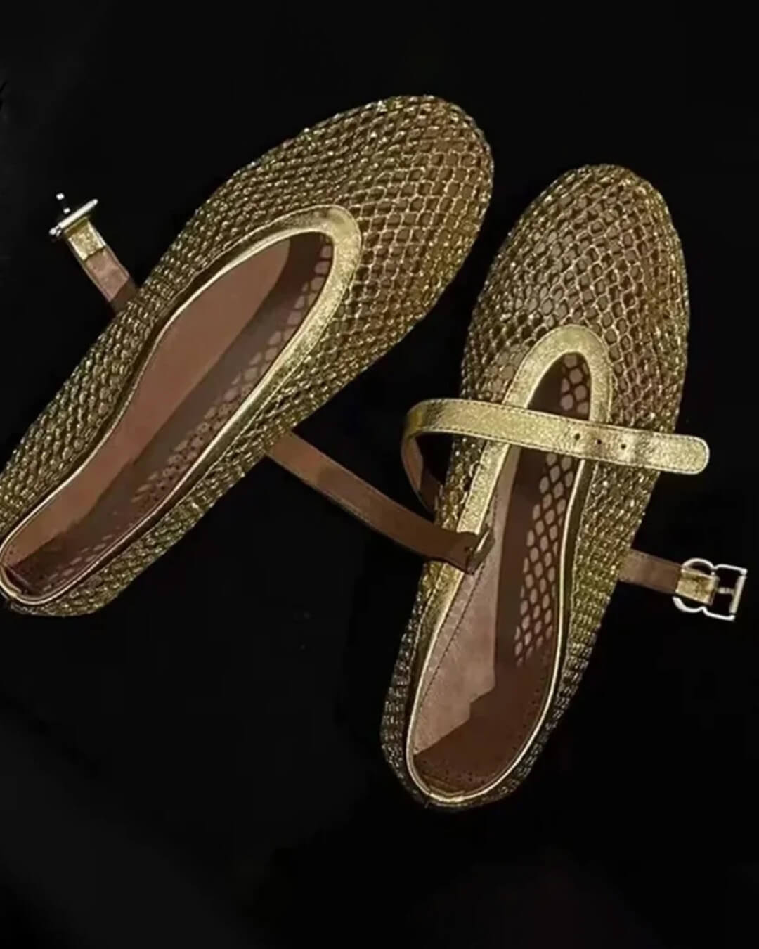 Evangeline Mesh Ballet Flats