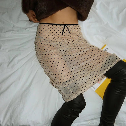 Anna High-Waist Mesh-Rock