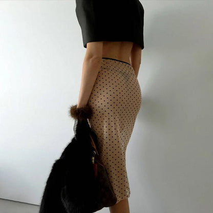 Anna High-Waist Mesh-Rock