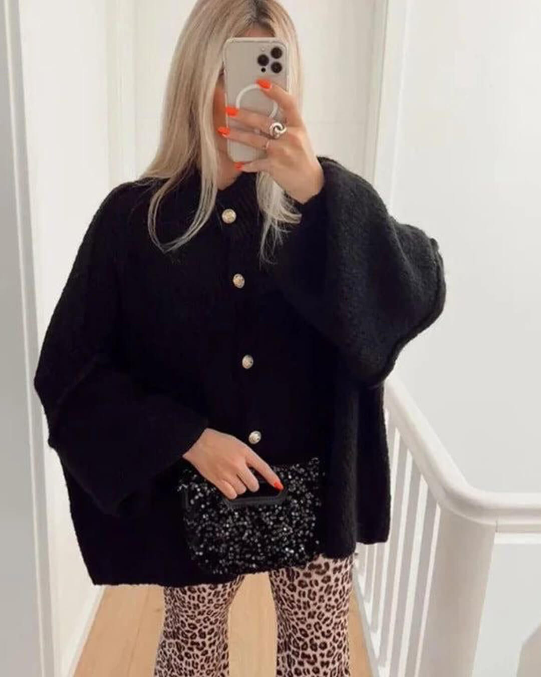 Stylish Long Oversized Cardigan